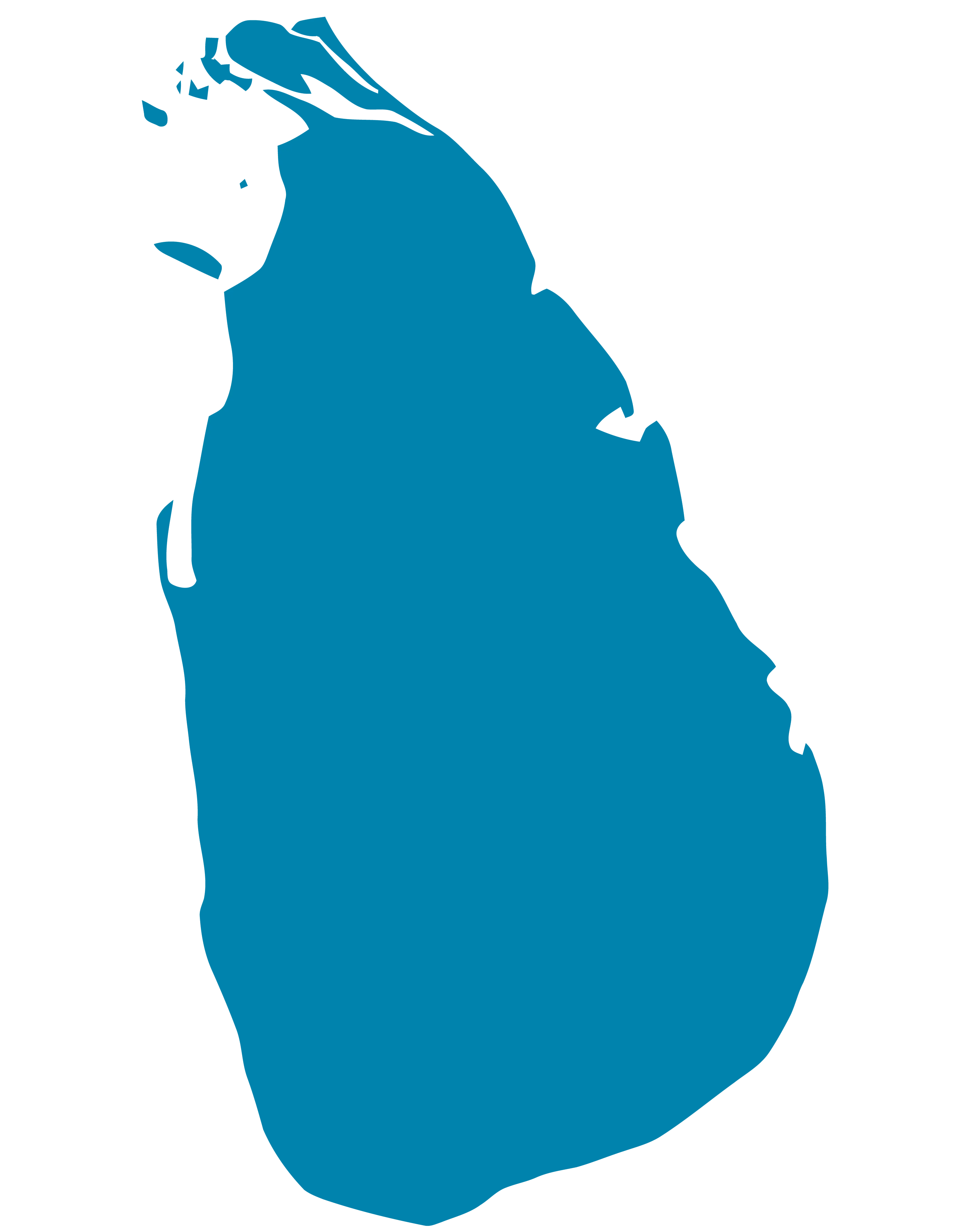 斯里蘭卡地圖