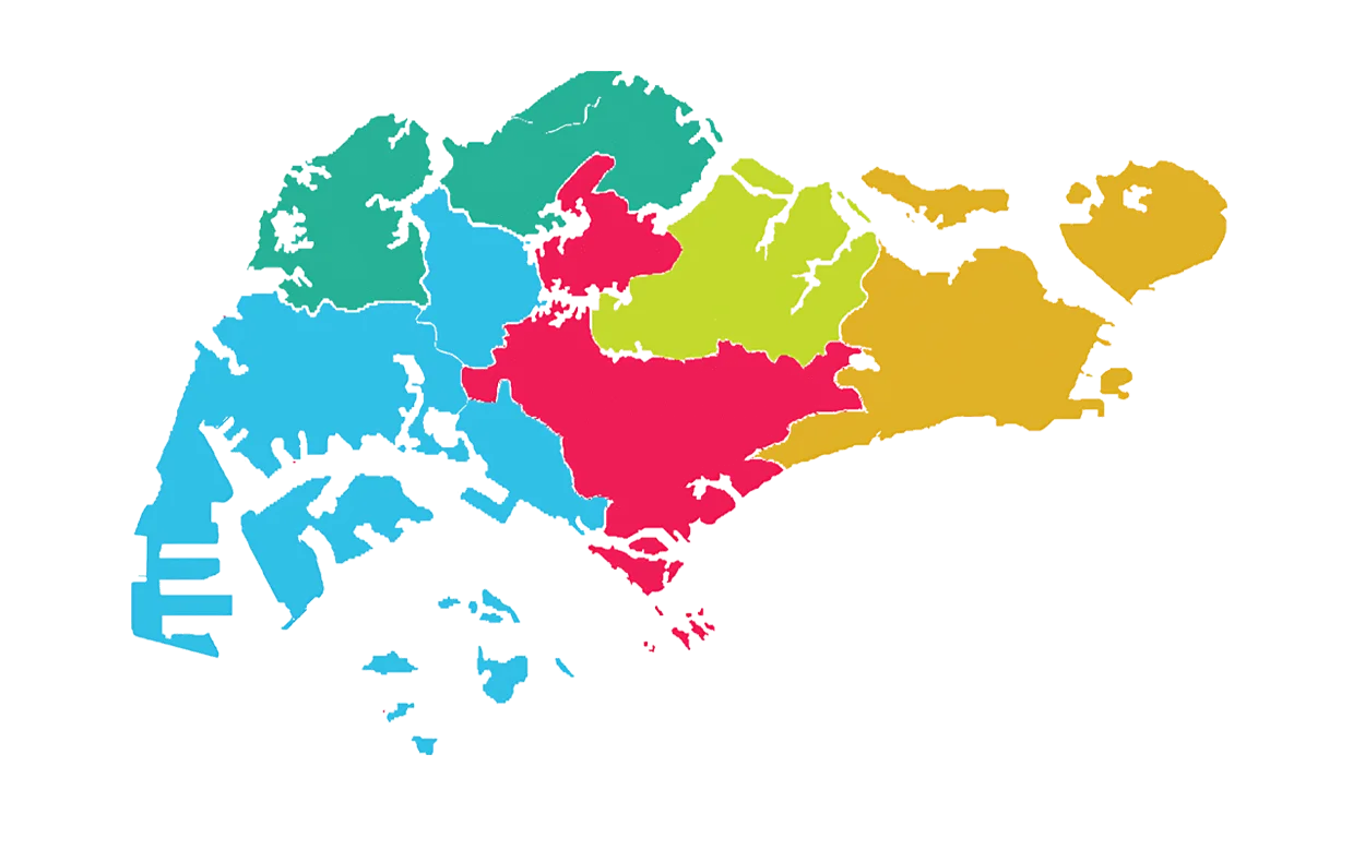 新加坡地圖