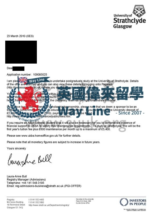 英國斯特拉思克萊德大學國際管理碩士