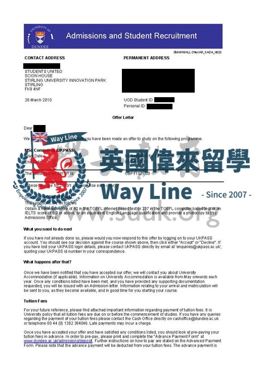 英國鄧迪大學計算機碩士