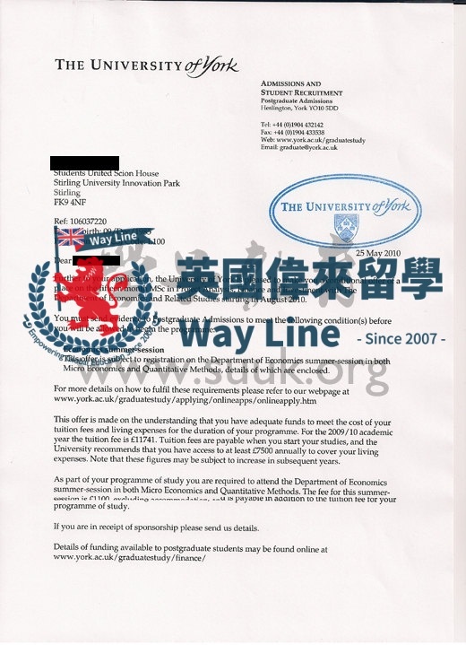 英國約克大學項目分析,金融與投資碩士