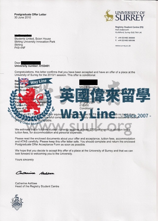 英國薩里大學經濟學碩士