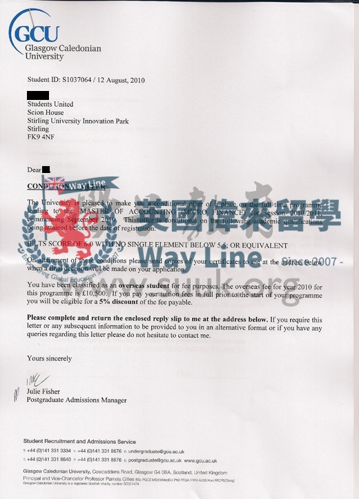 英國格拉斯哥卡里多尼亞大學會計(微觀金融)學碩士