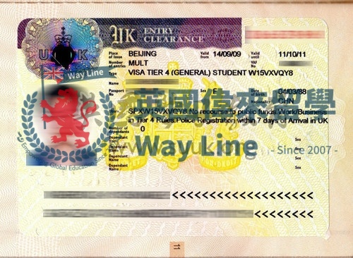 英國學生簽證(Tier 4)申請成功案例