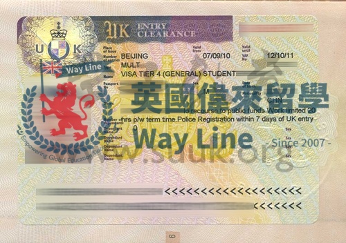 英國學生簽證(Tier 4)申請成功案例