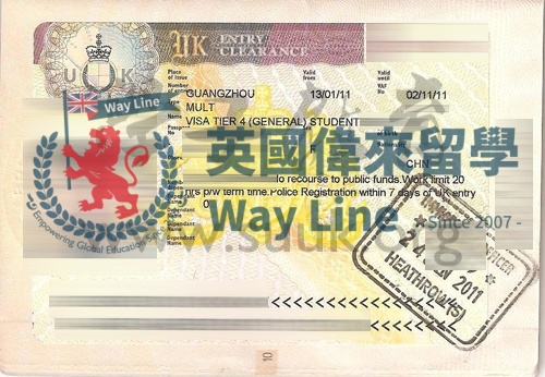 英國學生簽證(Tier 4)申請成功案例