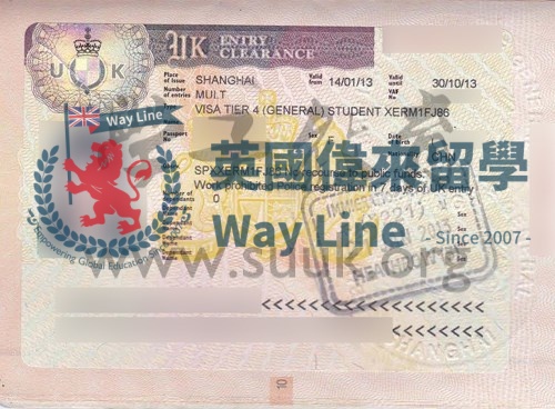 英國學生簽證（Tier4）申請成功案例