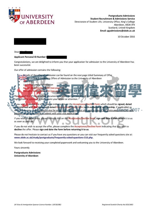 英國阿伯丁大學對外英語教學碩士