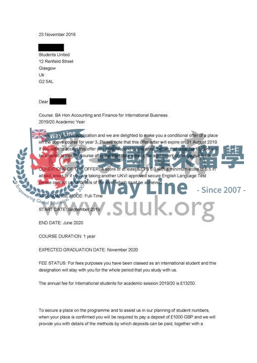 英國謝菲爾德哈勒姆大學國際商務會計與金融一年Top up