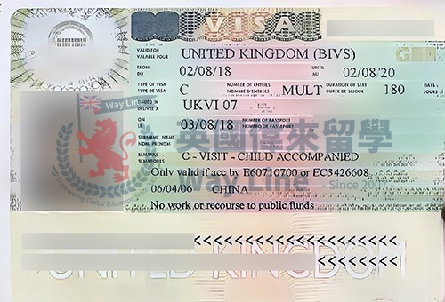 英國兒童旅遊陪同簽證（C-Visit-Child Accompanied）申請成功案例