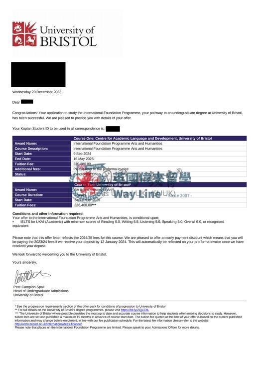 英國布里斯托大學藝術與人文國際預科+藝術史學士